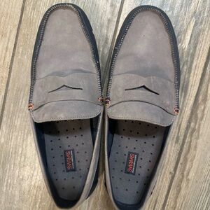 SWIMS Taupe and Black Men's waterproof  Loafers
